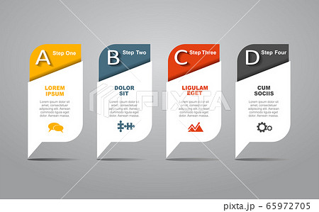 Infographic design template with place for your data. Vector illustration. Infographic design template with place for your data. Vector illustration. 65972705