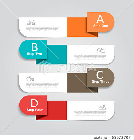 Infographic design template with place for your data. Vector illustration. Infographic design template with place for your data. Vector illustration. 65972707