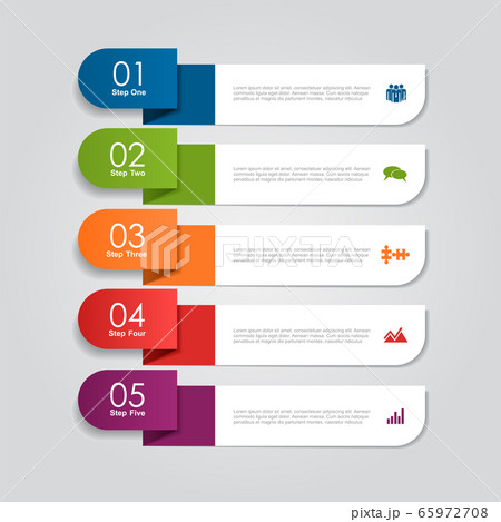 Infographic design template with place for your data. Vector illustration. Infographic design template with place for your data. Vector illustration. 65972708