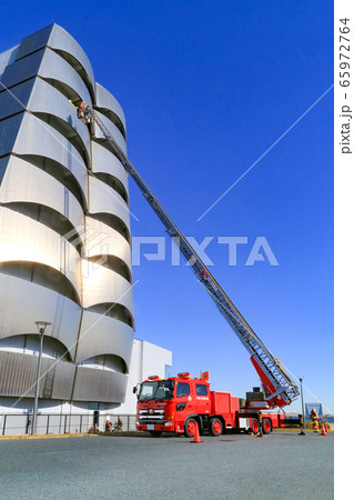 はしご隊 活動中 65972764