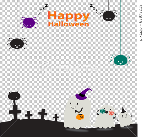 Cute Halloween Ghosts Spiders Cure Halloween Ghosts Cute Halloween Ghosts Spiders Cure Halloween Ghosts 65975218