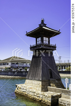 旧野崎浜灯明台 岡山県倉敷市 旧野崎浜灯明台 岡山県倉敷市 65975574