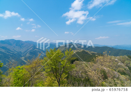 岩茸石山山頂からの景色(奥多摩の高水三山) 岩茸石山山頂からの景色(奥多摩の高水三山) 65976758