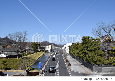 栃木県足利市 足利学校周辺の街並み 65977617