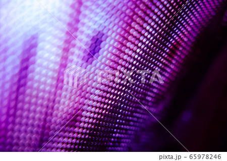 CloseUp LED blurred screen. LED soft focus 65978246