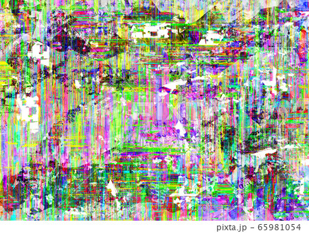 抽象アート 65981054