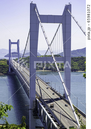 瀬戸大橋　岡山県倉敷市 65981072