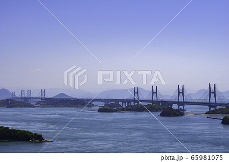 瀬戸大橋 岡山県倉敷市 瀬戸大橋 岡山県倉敷市 65981075