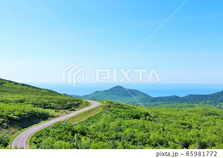 北海道　知床峠 65981772