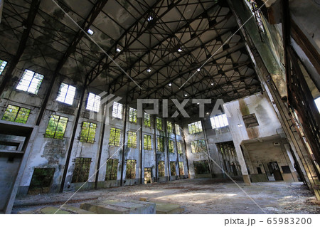 広島県竹原市　大久野島　発電所跡 65983200