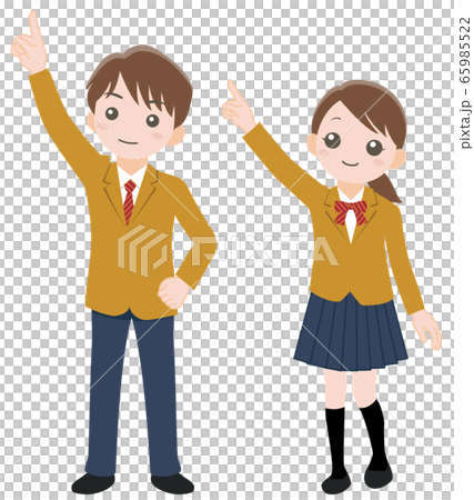 高中學生男女對角向上1 高中學生男女對角向上1 65985522