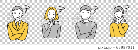 Middle-aged men and women in trouble 65987011