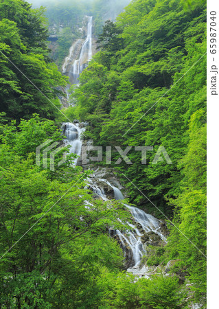精進ヶ滝と石空川渓谷 65987040