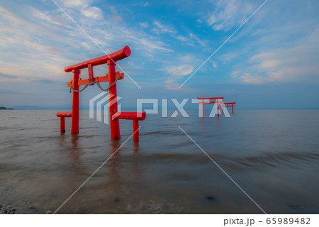 大魚神社 海中鳥居 大魚神社 海中鳥居 65989482