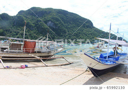 フィリピン パラワン島 エル ニドの写真素材