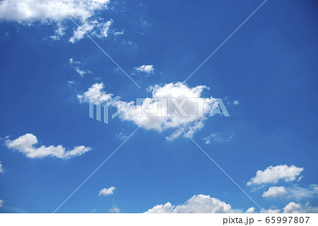 blue sky with cloud in bright morning. 65997807