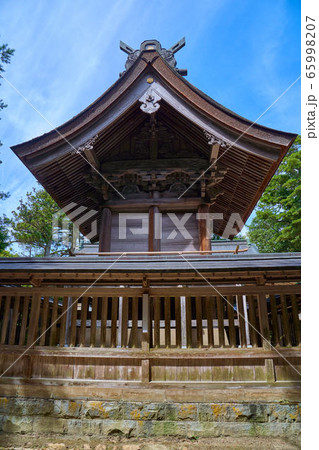 島根県松江市玉作湯神社(たまつくりゆじんじゃ)の本殿 65998207
