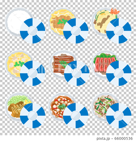 丼ものイラストセット 丼ものイラストセット 66000536