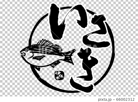 いさき　伊佐木　筆文字 66002312