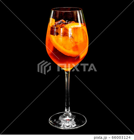 fresh coctail on the black background fresh coctail on the black background 66003124