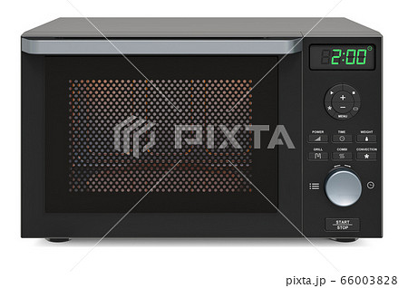 Combination oven, microwave. 3D rendering 66003828