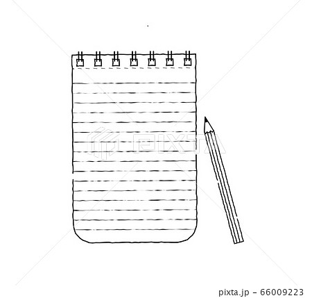 Vector Illustration Sketch Pad with Pencils Stock Vector - Illustration of  paper, sheet: 71230351