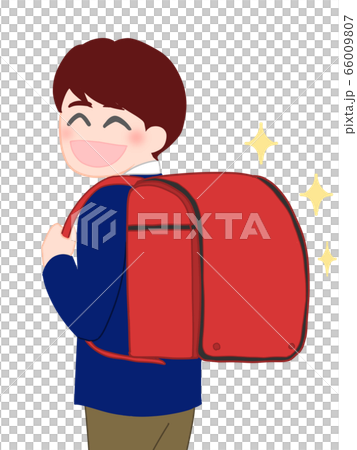 紅色書包的男孩 66009807