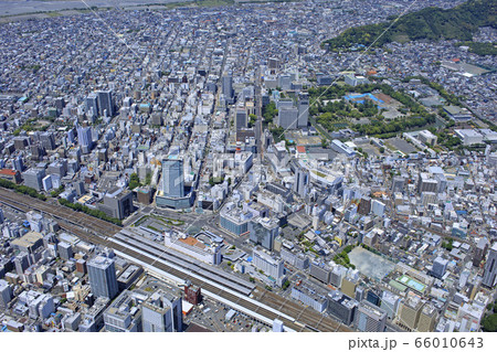 駿府城公園・徳川家康と駿府・空撮 66010643