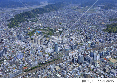 駿府城公園・徳川家康と駿府・空撮 駿府城公園・徳川家康と駿府・空撮 66010645
