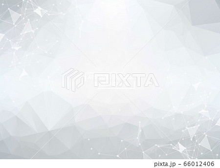 Abstract Gray Polygonal Space Background with 66012406