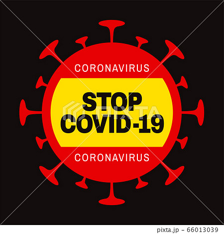 Stop COVID-19 notice on virus 66013039