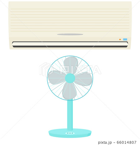 エアコンと扇風機 66014807
