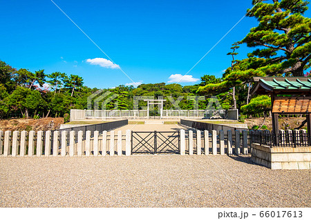 大山陵古墳　拝所 66017613