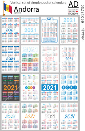 Catalan vertical pocket calendar for 2021 66017730
