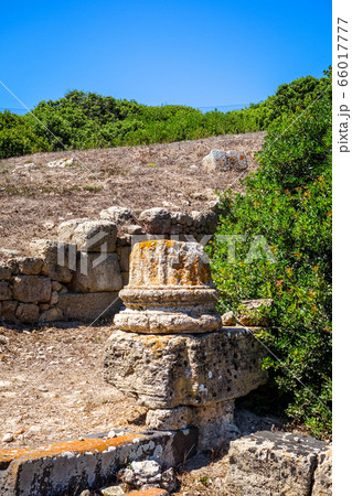 Old Column in Tharros archaeological site, 66017777