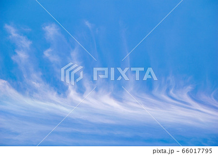 空　あばら雲と彩雲　初夏 66017795