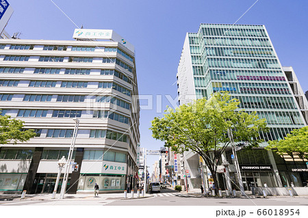 名古屋市中区・栄 都市風景 広小路通 広小路伊勢町交差点 ニューサカエビル JPR名古屋栄ビル 名古屋市中区・栄 都市風景 広小路通 広小路伊勢町交差点 ニューサカエビル JPR名古屋栄ビル 66018954