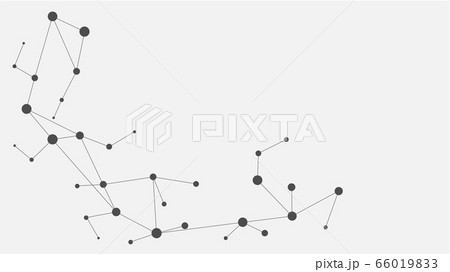 Abstract geometric connect lines and dots.Simple technology graphic background.Illustration Vector design Network and Connection concept. 66019833