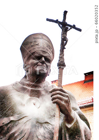pope paul wojtyla statue 66020352
