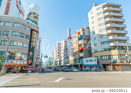 東京の都市風景 かっぱ橋道具街の風景 66020611