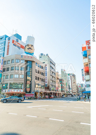 東京の都市風景 かっぱ橋道具街の風景 66020612