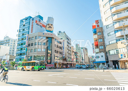 東京の都市風景 かっぱ橋道具街の風景 東京の都市風景 かっぱ橋道具街の風景 66020613