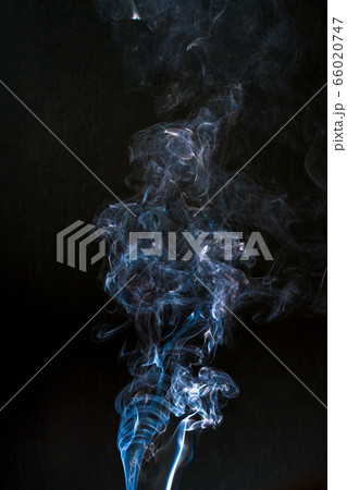smoke cloud with black background. fog texture 66020747