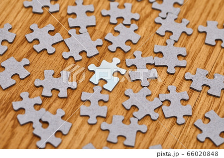 Jigsaw puzzle pieces separately Jigsaw puzzle pieces separately 66020848
