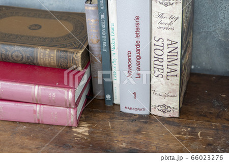 机の上の洋書 66023276