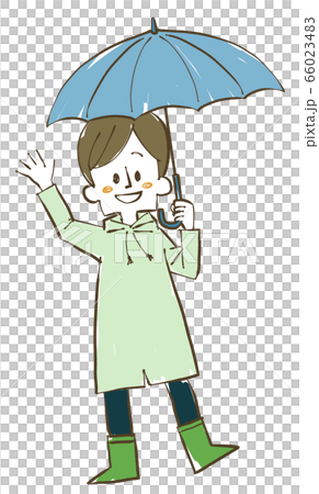 男子打著傘 66023483