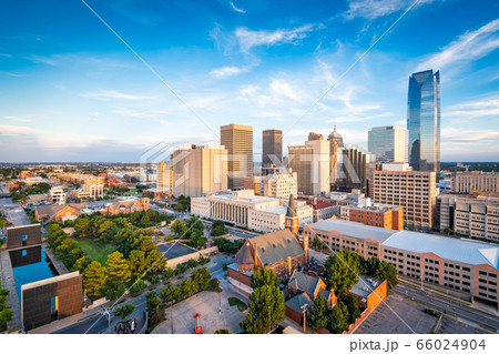 Oklahoma City, Oklahoma, USA Downtown Cityscape 66024904