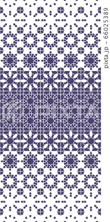 Arabesque wallpaper border. Mosaic seamless vector pattern. Geometric arabesque halftone wallpaper pattern with disintegration Arabesque wallpaper border. Mosaic seamless vector pattern. Geometric arabesque halftone wallpaper pattern with disintegration 66025389