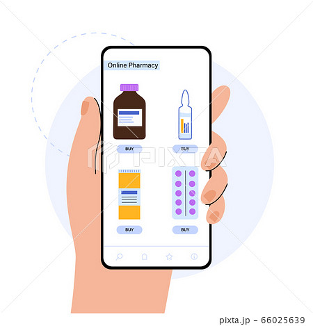 Online medicine concept 66025639