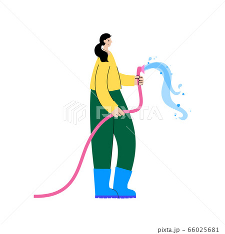 Garden work concept vector Garden work concept vector 66025681